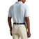 RLX Ralph Lauren Tryckt lättvikt Airflow Golf Polo Shirt - Office Blue Boogey Texture