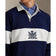 Rlx Ralph Lauren Classic Fit Double -Skick Crest Pullover - Raffinerad marin/keramisk vit