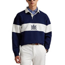 RLX RALPH LAUREN CLASSIC FIT双系带披肩 - 精制海军/陶瓷白色