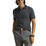 RLX Ralph Lauren Cotton Coolmax Sticked Golf Polo Shirt - Grey Combo