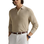 RLX Ralph Lauren Performance Polo -Collar高尔夫毛衣 -  Ecru Tan Heather