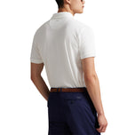 RLX Polo Performance Ralph Lauren Performance Stretch Mesh Golf Polo Shirt - Ceramic White