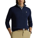 RLX Ralph Lauren Cotton Blend 1/4 Zip Golf Pullover - Raffinerad marin