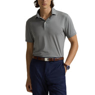 RLX Ralph Lauren skräddarsydd passform Lätt luftflödesgolfpolo -skjorta - Peak Grey