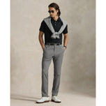 RLX Ralph Lauren skräddarsydd passform Lätt luftflödesgolfpolo -skjorta - Polo Black