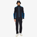 Galvin Grön Arlo Vattentät Golfjacka - Svart/Royal Blue