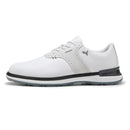 Puma Avant Wingtip Spikeless Golf Shoes - White/Feather Grey/Black