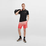 Boss Paul Pro Slim Fit Golf Shirt - Svart