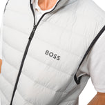 Boss Thor Padded Golf Vest - Light/Pastell Grey