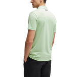 Boss PaddyTech Jacquard Golf Shirt - Open Green