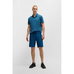 Boss PaddyTech Stretch Jersey Polo Golf Shirt - Teal