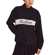 Malbon Crosscourt Golf vindjacka för kvinnor - Svart