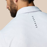 Castore Club Golf Ball Printed Polo高尔夫衬衫 - 白/午夜海军