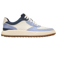 Cole Haan GrandPrø Crossover vattentäta breda golfskor - elfenben/marinblå
