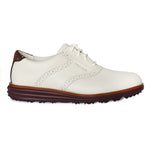 Cole Haan Women's ØriginalGrand Saddle Golf Shoes - Ivory/Fondue Fudge/Bloodstone