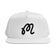 Malbon M Golf Snapback Cap - White