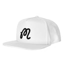 Malbon M Golf Snapback Keps - Vit