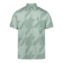Eastside Golf Snap Placket Houndstooth pikétröja - Sage