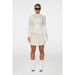 J.Lindeberg妇女Ella印刷压缩高尔夫衬衫 - 经纱Ambrosia