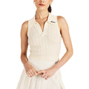 Malbon Dam Freya Stickad Golfväst - Canvas