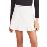Malbon Dam Frida Golf Skort - Vit