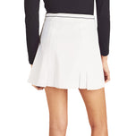 Malbon Dam Frida Golf Skort - Vit