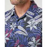 Travis Mathew 羽量级 Open Bay 高尔夫 Polo 衫 - 黑色