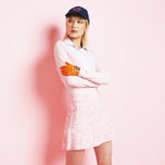 G/Fore Women's Camo Silky Tech Nylon A -Line Golf Skort - Cameo