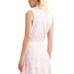 G/Fore Women's Camo Silkesly Tech Nylon ärmlös golfpolo - Cameo