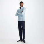 G/Fore Luxe Quarter Zip Golf Mid -Layer - Drizzle