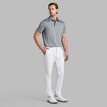 G/Fore Melange Ice Nylon Golf Polo Shirt - Kolmelange