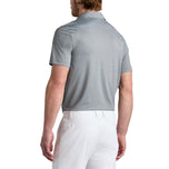G/Fore Melange Ice Nylon Golf Polo Shirt - Kolmelange