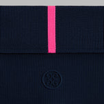 G/Fore 女式罗纹高科技尼龙高尔夫 Polo 衫 - 暮光色