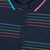 G/Fore Women's Split Stripe Tech Pique Sleeveless Golf Polo Shirt - Twilight