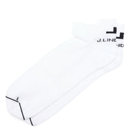 J.Lindeberg Damspin Korta Golfstrumpor - Vit