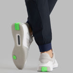 G/Fore Women's G.112皮革街鞋 - 雪/尼布斯