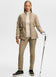J.Lindeberg Women's Steffi Quarter Zip Golf Mid-Layer - Moonbeam Melange