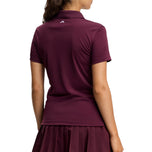 J.Lindeberg Women's Tour Tech Golf Polo Shirt - Winetasting