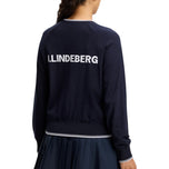 J.Lindeberg Dam Clarissa Windbreaker Golftröja - JL Navy