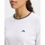 J.Lindeberg Women's Clarissa Windbreaker Golf Sweater - White