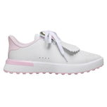 G/Fore Women's G.112 Perforated Kiltie Hybrid Golf Shoes - Snow/Blush