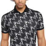 Galvin Green Miles透气高尔夫球球衫 - 黑色/白色