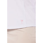 Golftini Women's Long Sleeve Ruffle Golf Shirt - White