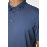 J.Lindeberg Heath Regular Fit Golf Polo Shirt - Vintage Indigo
