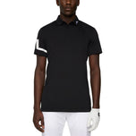J.Lindeberg Heath Regular Fit Golf Polo Shirt - Black