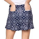 Golftini Women's Pull On 17.5" Golf Skort - Hidden Treasure