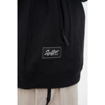 Huffer Buggin Club 1/4 Golf Midlayer - Svart