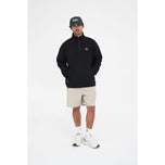 Huffer Buggin Club 1/4 Golf Midlayer - Svart