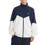 Huffer Caddy Track Golf Jacket - Navy