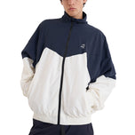 Huffer Caddy Track Golf Jacket - Navy